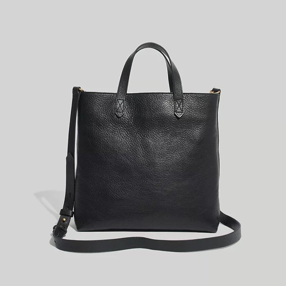 Madewell | The The Zip-Top Transport Crossbody in Black